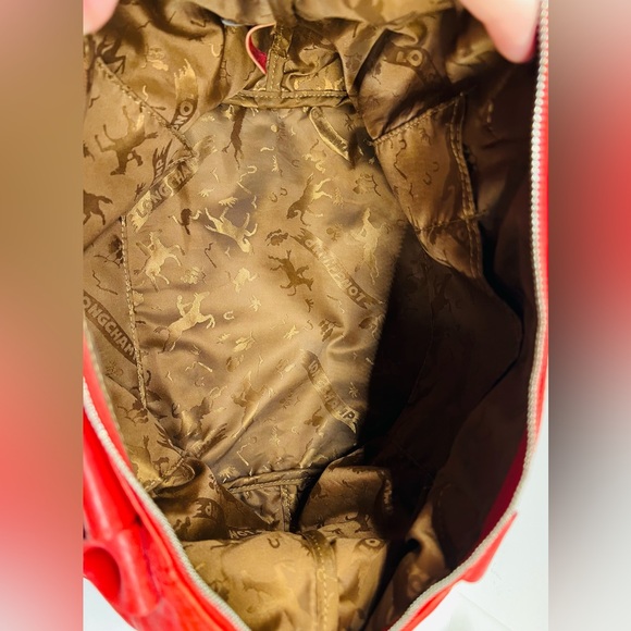 Longchamp Le Pliage Cuir Leather Shoulder Bag - Picture 13 of 16